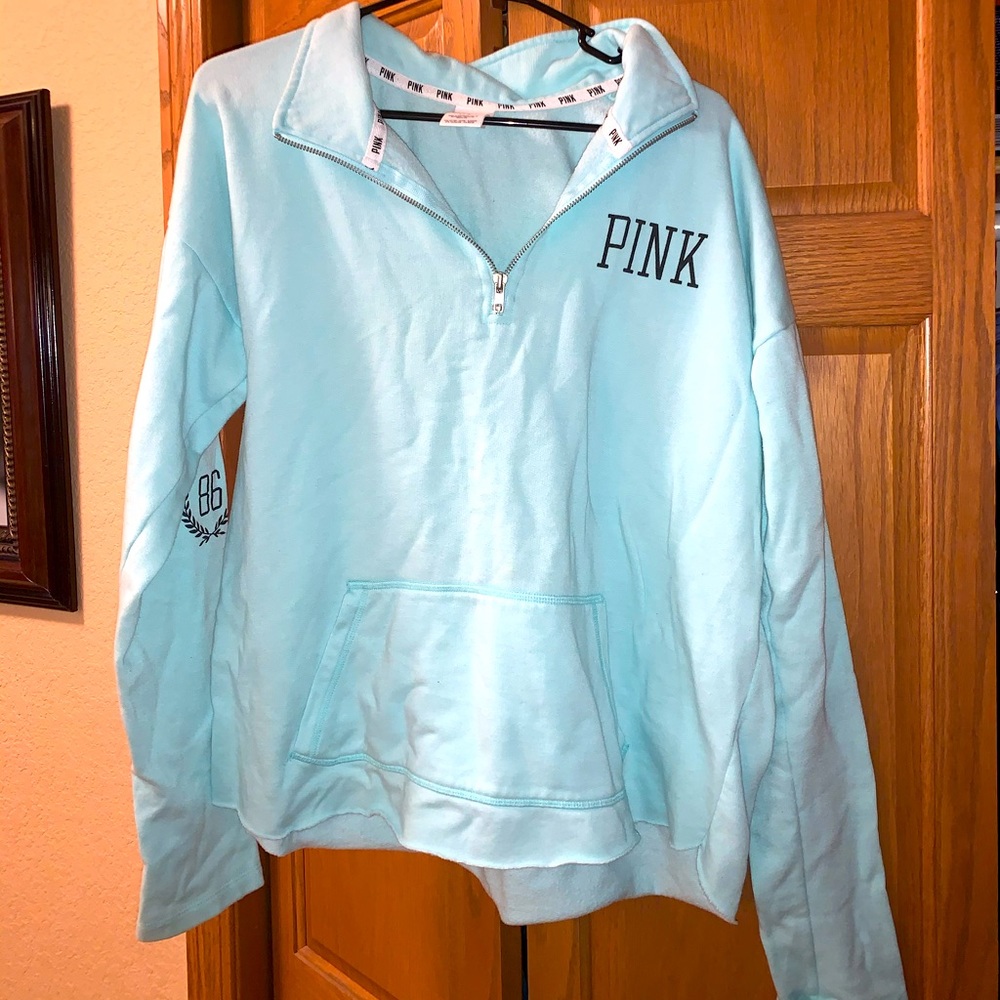 Pink Victoria Secret Quarter ZIP